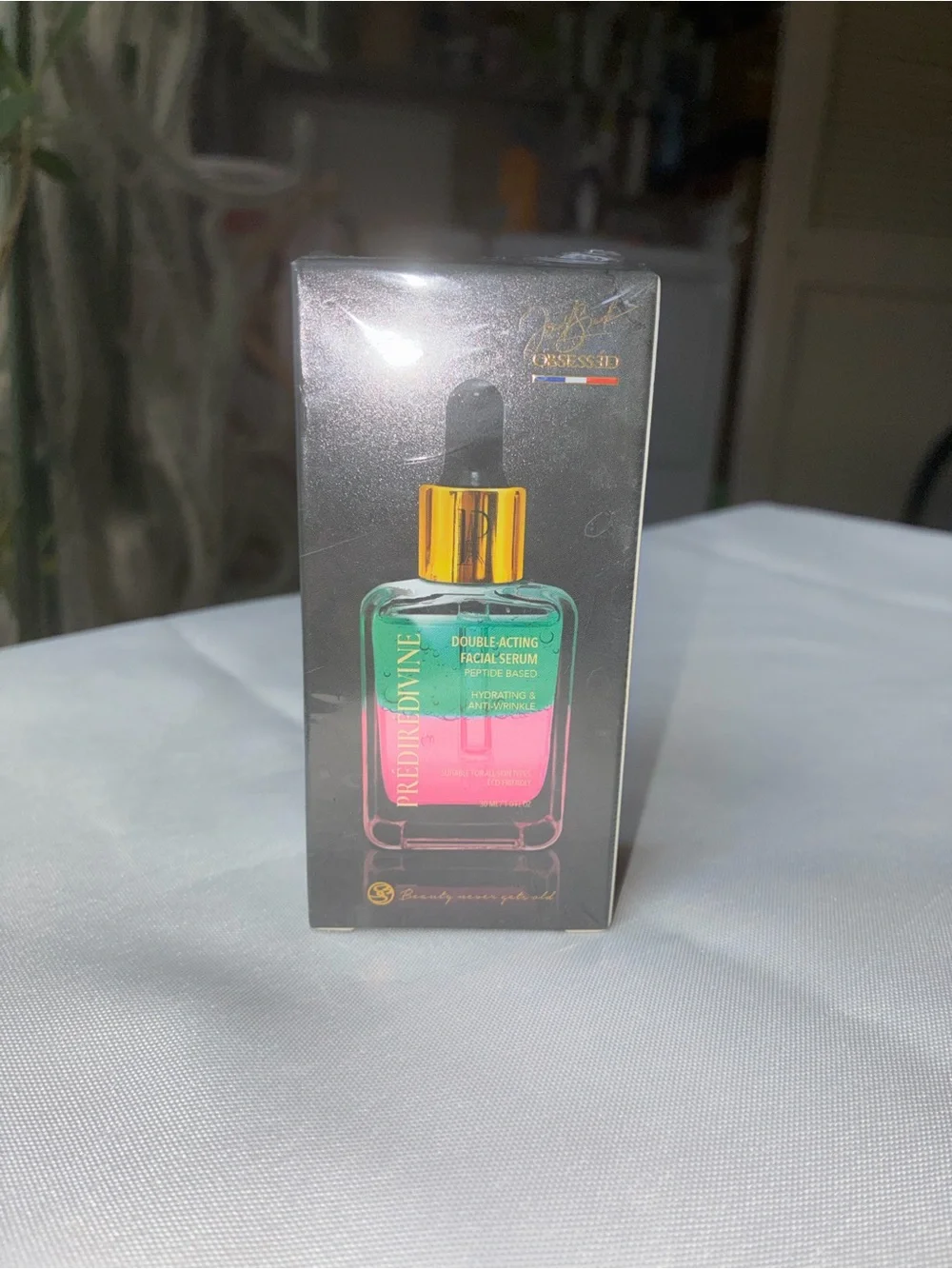 Prédiré Paris Divine Double-Acting Facial Serum Peptide Based Anti-Aging 1oz NIB